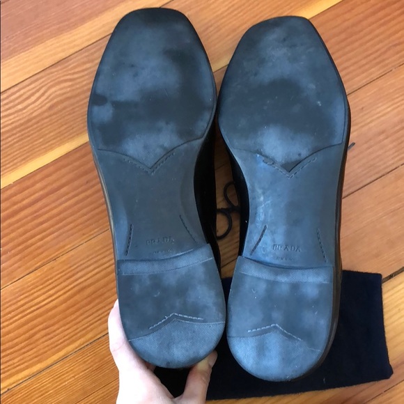 HOST PICK Mens Prada Patent Leather Brogue Oxfords - Picture 4 of 5